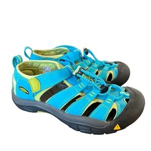 Keen Newport H2 Blue Waterproof Hiking Sport Sandals Size 3